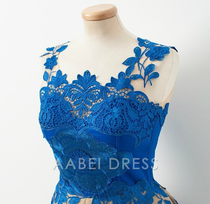 AABEI DRESS New Homecoming Dress Charming A-Line Sleeveless Applique Retro Short Prom Dresse