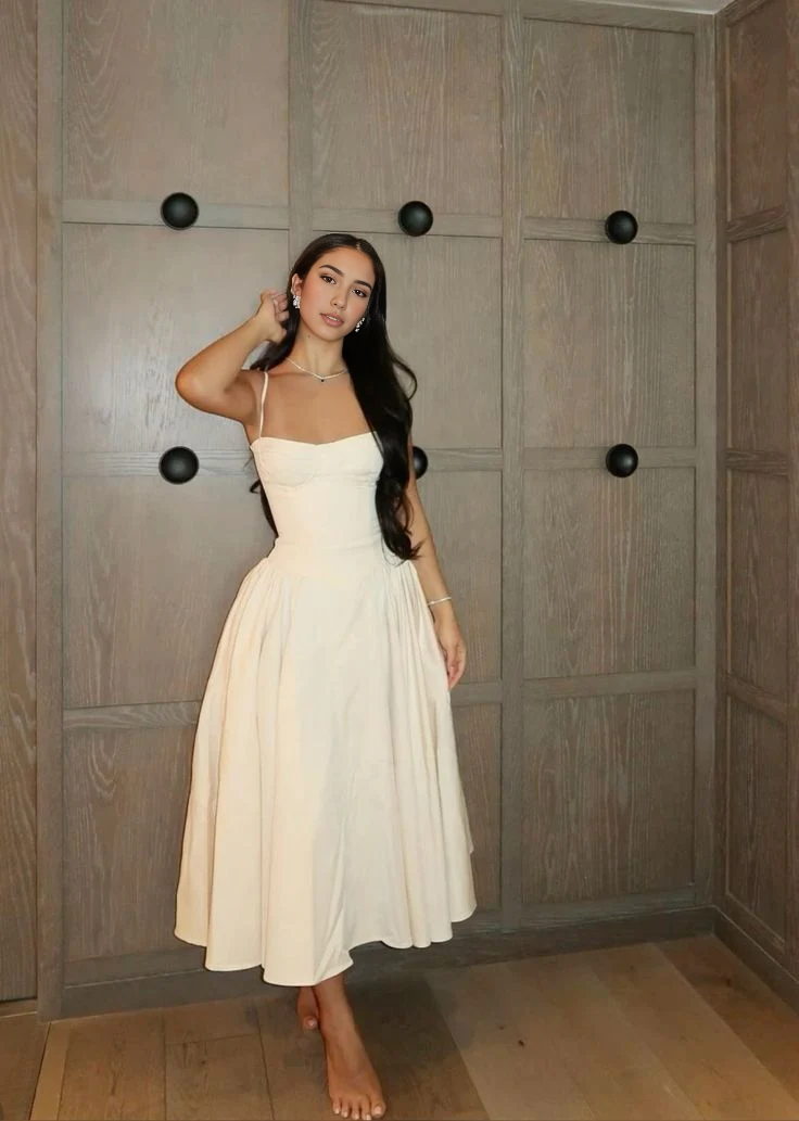 AABEI DRESS Party Dress Elegant A-Line Spaghetti Strap Fashion Simple Aabei Dress AABEI DRESS Party Dress Elegant A-Line Spaghetti Strap Fashion Simple Aabei Dress