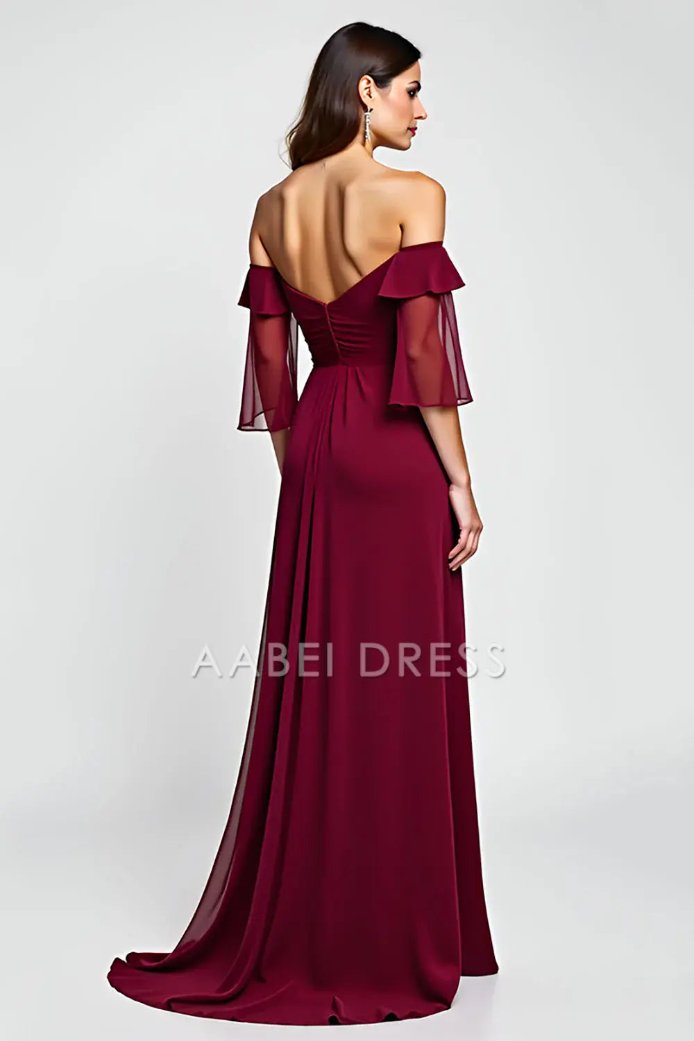 AABEI DRESS Mother Of The Bride Dress Off The Shoulder Sweetheart Exquisite Floral Formal Wear Dresse