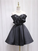 AABEI DRESS New Homecoming Dress Exquisite A-Line Strapless Sleeveless Bow Fashion Short Prom Dresse
