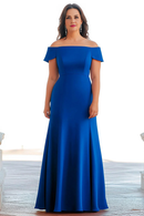 AABEI DRESS Mother Of The Bride Dress A Line Off The Shoulder Satin Long Elegant Formal Wear Dresse
