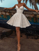 AABEI DRESS New Homecoming Dress Exquisite A-Line Off Shoulder Cocktail Dresses Elegant Dress Party V Neck Lace Short Prom Dresse