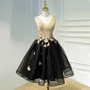 AABEI DRESS New Homecoming Dress Exquisite A-line V Neck 3D Butterfly Charming Short Prom Dresse