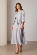 AABEI DRESS High Quality Mother of The Bride Dress Two Piece Dress Sequin Exquisite Dress Formal Dresses