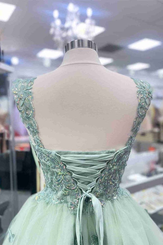AABEI DRESS New Homecoming Dress Exquisite A-Line Sweetheart Butterfly Appliques Lace-Up Cute Short Prom Dresse