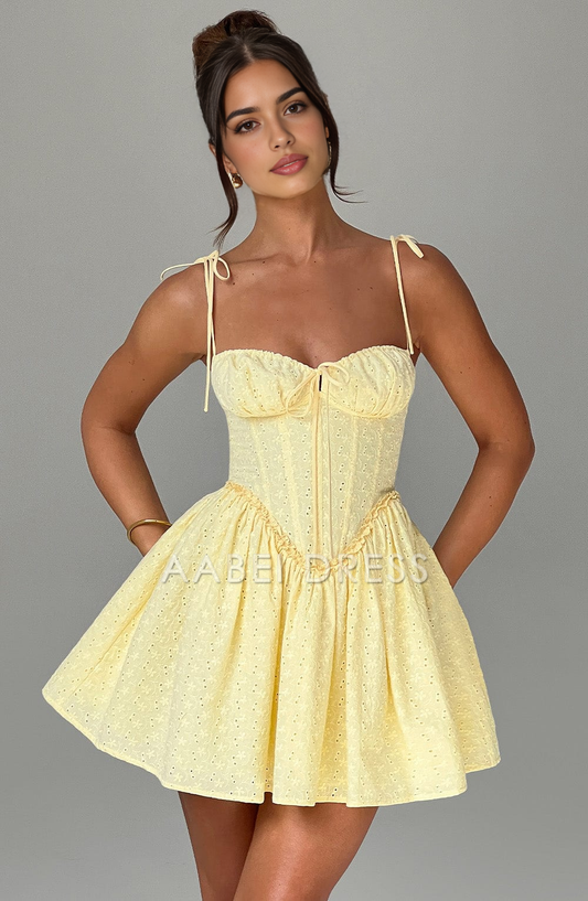 AABEI DRESS Hot Sale Homecoming Dress Fashion A Line Sweetheart Spaghetti Strap Mini Dress Cute Short Prom Dresse