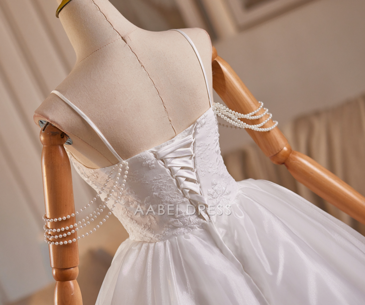 AABEI DRESS New Homecoming Dress Charming A-Line Spaghetti Straps Pearls Sleeveless Fashion Short Prom Dresse