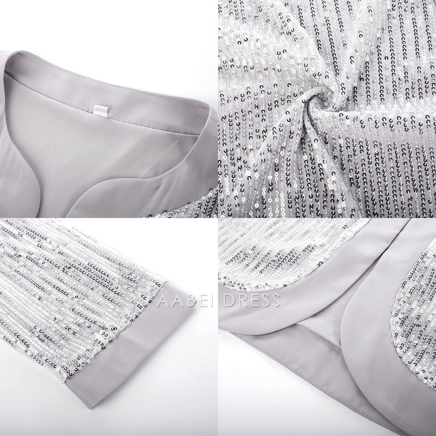 AABEI DRESS High Quality Mother of The Bride Dress Two Piece Dress Sequin Exquisite Dress Formal Dresses