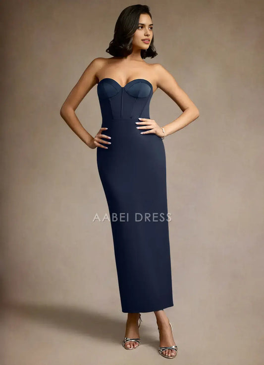 AABEI DRESS Formal Wear Dresses Mermaid Strapless Sweetheart Neckline Elegant Party Dress Hot Sale Prom Dress