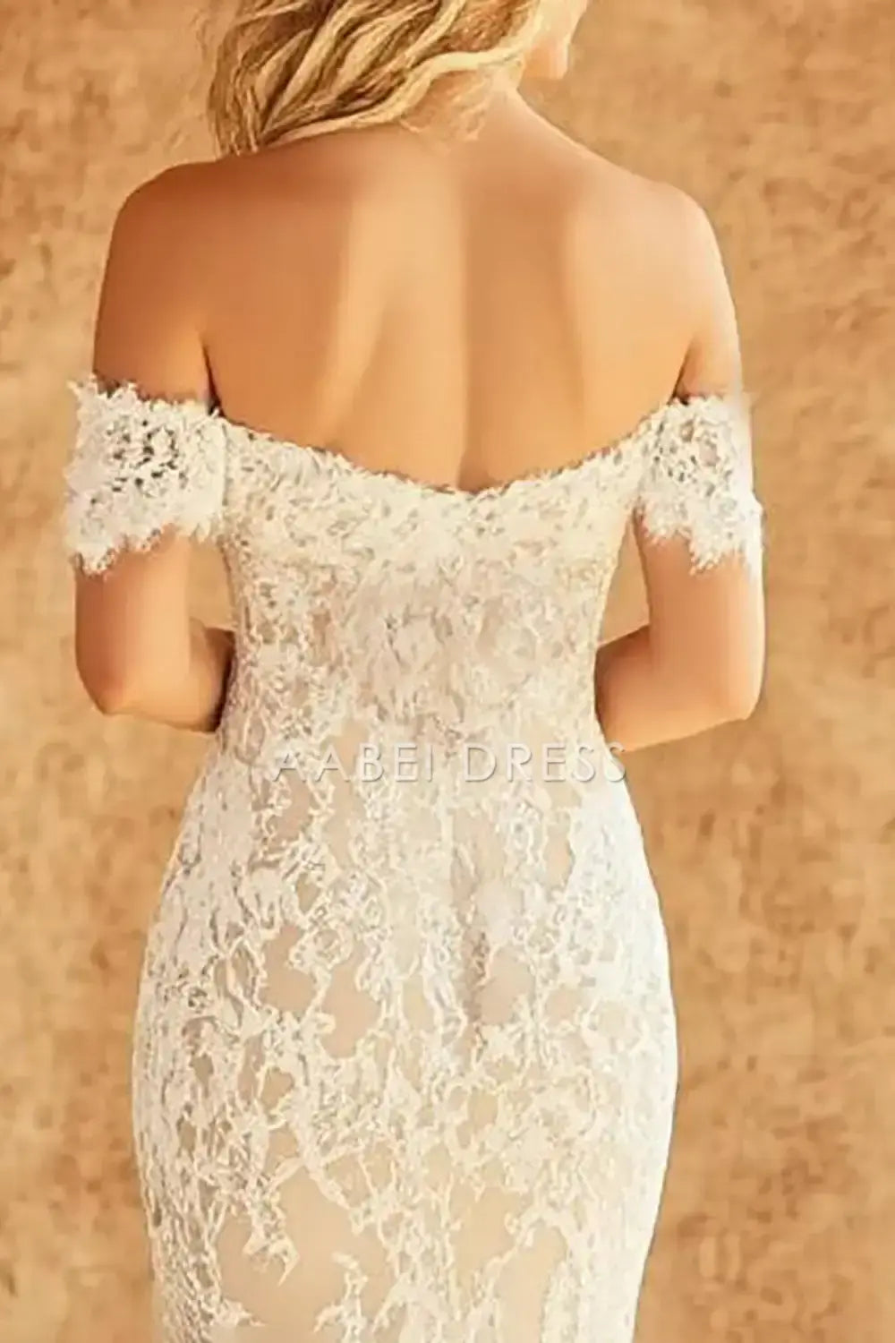 AABEI DRESS Formal Wear Dresses Exquisite Mermaid Off The Shoulder Sweetheart Lace Charming Long Wedding Dress