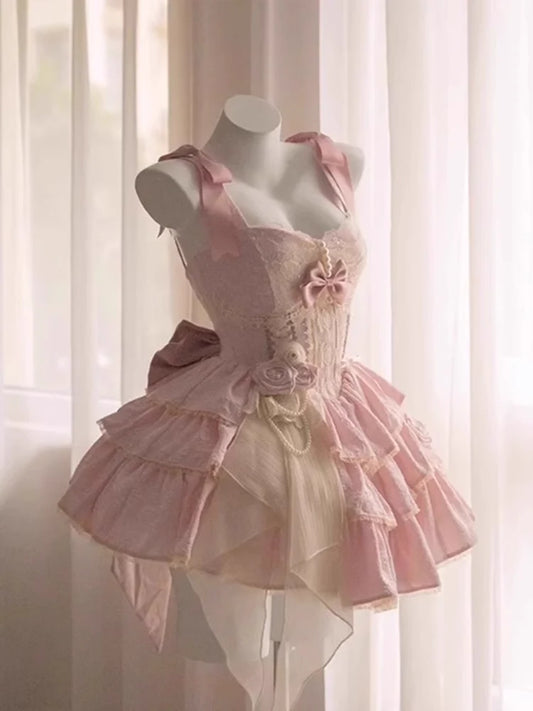 AABEI DRESS Short Prom Dress Cute Straps Sweetheart Neckline Sleeveless Bow Birthday Dresses Hot Sale Homecoming Dress