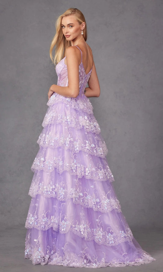Enchanting A-Line Sweetheart Spaghetti-Strap Open-Back Floor-Length Prom Dress