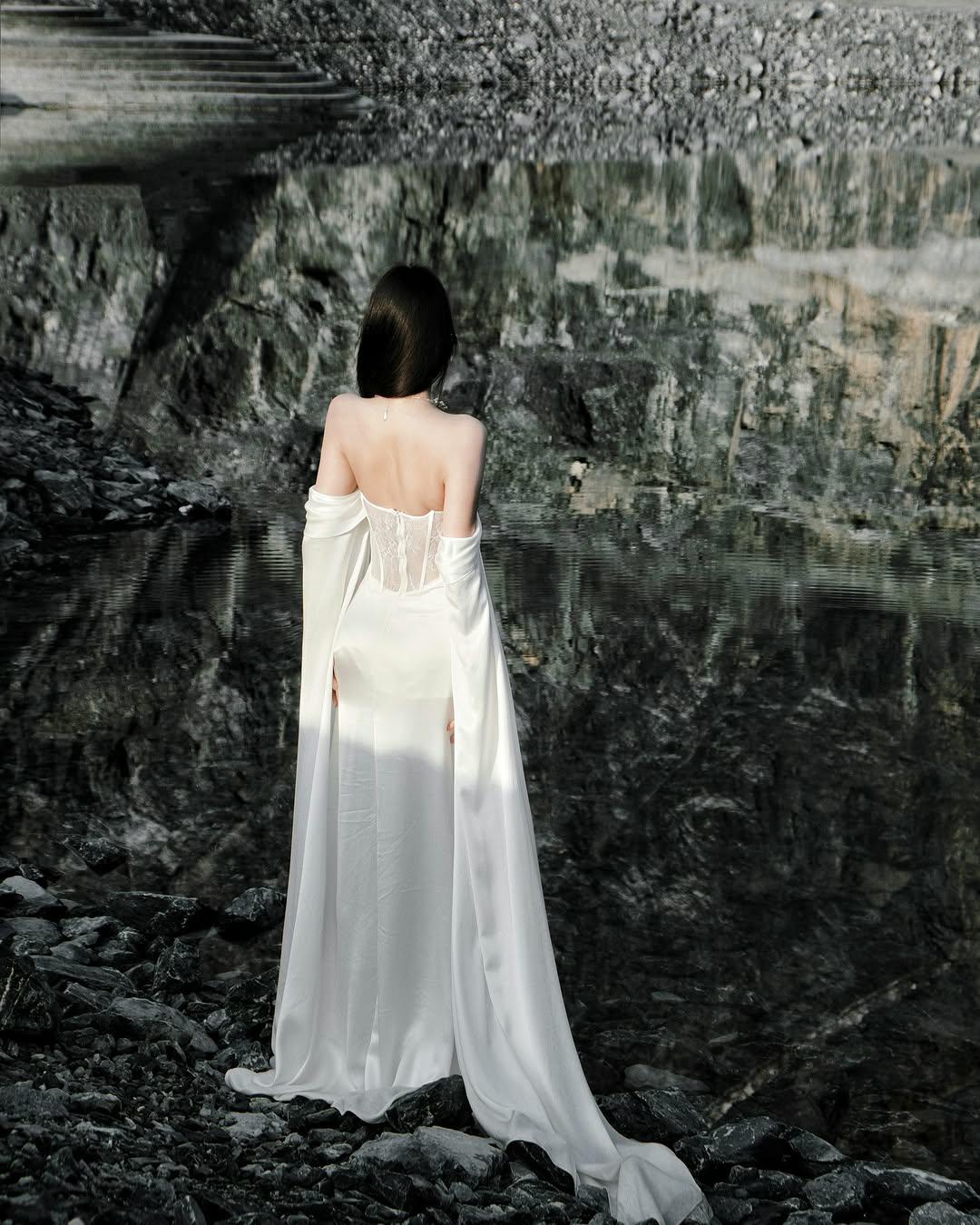 Wedding Dress A Line Off The Shoulder Long New Pattern Gorgeous Formal Dresses