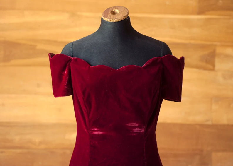 Evening Dress Velvet Dress Strapless Short Skirt Fashion Simple Formal Dresses Wedding Guest Dress