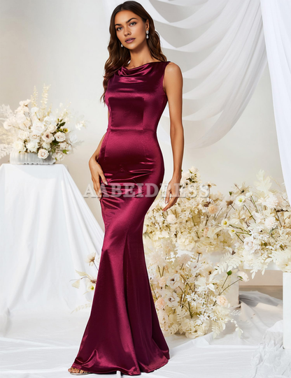 Prom Dress Women's Elegant Mermaid Cultivate oneself Sleeveless Gowns Evening Dress Formal Wear Dresses