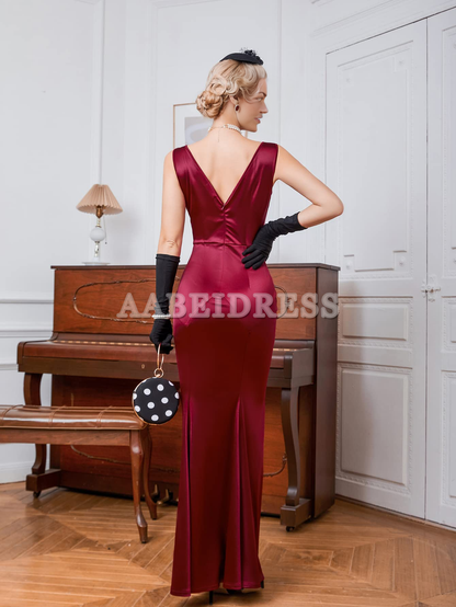 Prom Dress Women's Elegant Mermaid Cultivate oneself Sleeveless Gowns Evening Dress Formal Wear Dresses