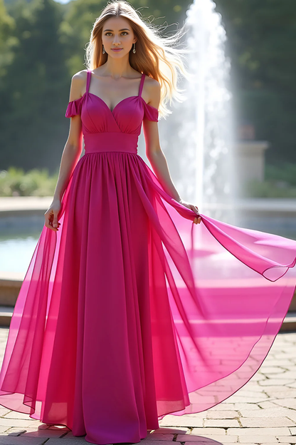 AABEI DRESS Hot Sale Prom Dress Elegant A Line Sweetheart Cold Shoulder Backless Long Formal Dress