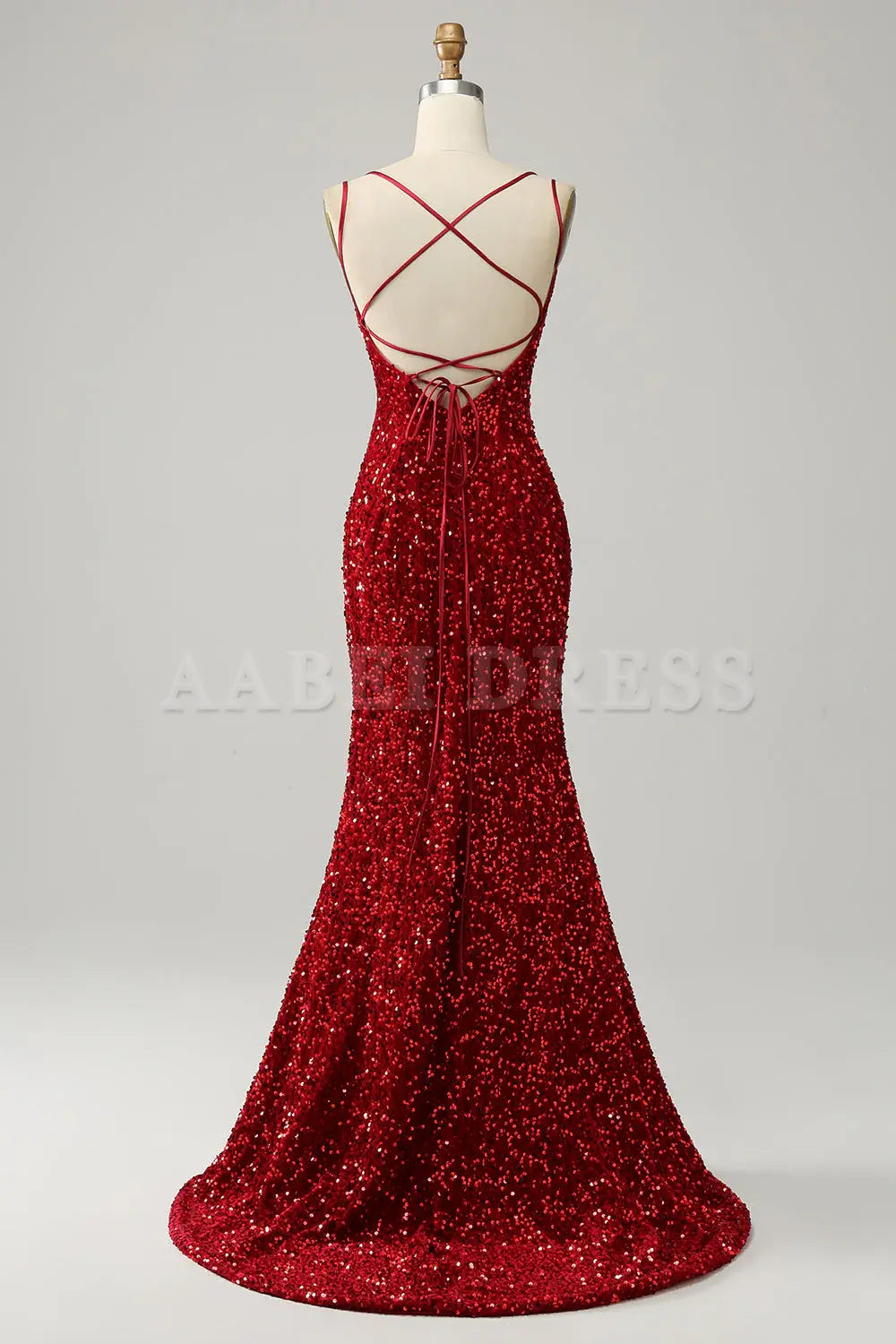 Prom Dress Sparkly Mermaid Spaghetti Straps Backless with Fringes Gorgeous High Quality Formal Wear Dresses