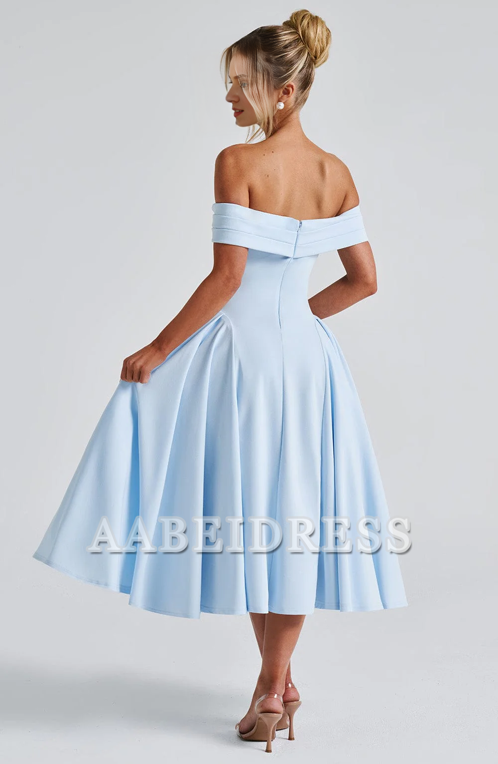 Formal Wear Dresses Prom Dresses Exquisite Pleated Bateau Neckline High Quality Luxury Dresses Wedding Guests Dresses