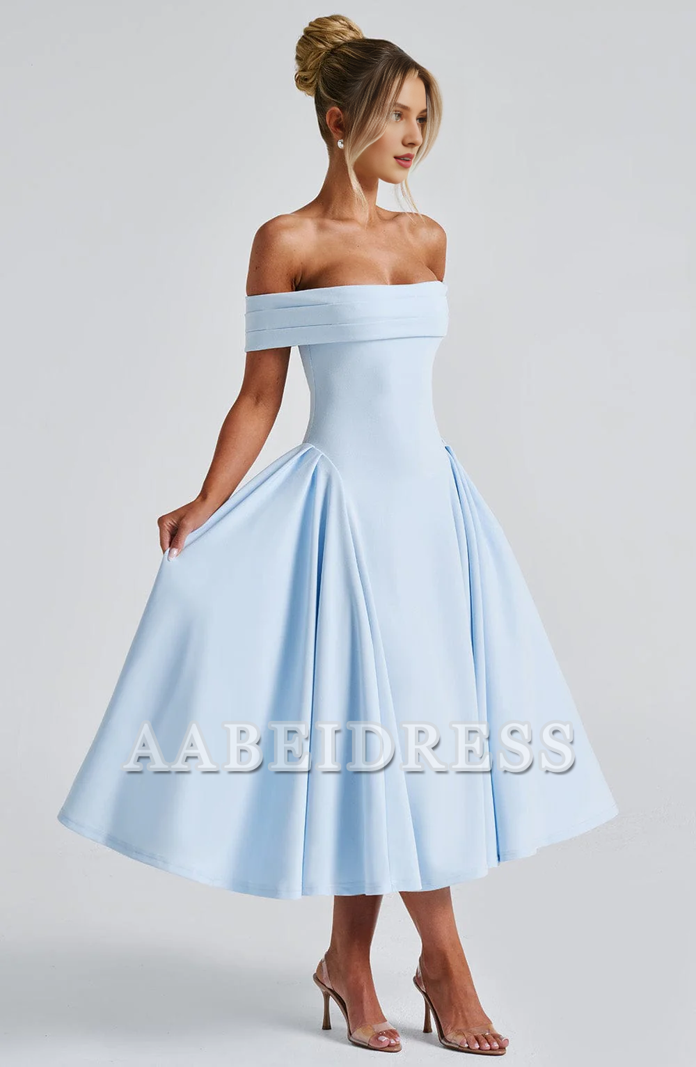 Formal Wear Dresses Prom Dresses Exquisite Pleated Bateau Neckline High Quality Luxury Dresses Wedding Guests Dresses
