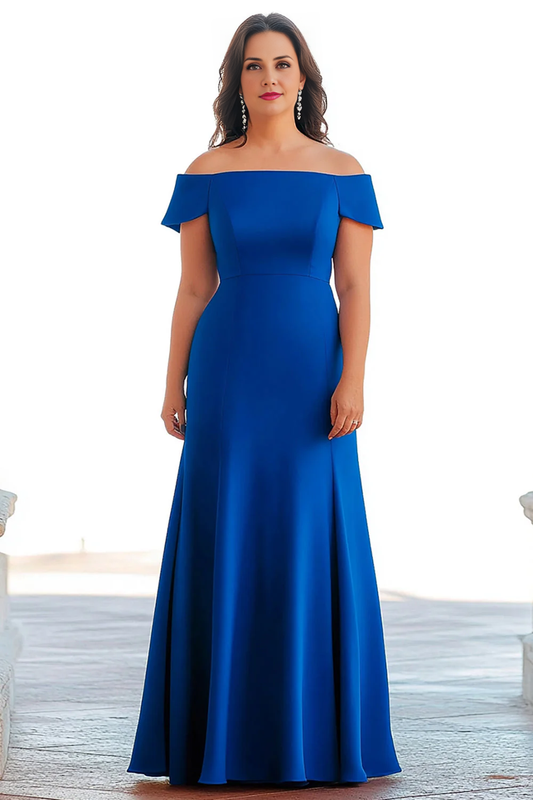 AABEI DRESS Mother Of The Bride Dress A Line Off The Shoulder Satin Long Elegant Formal Wear Dresse