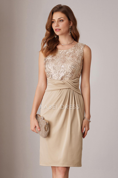 AABEI DRESS High Quality Mother of The Bride Dress Sequin Dress Two Piece with Jacket Elegant Dresses Formal Dresses