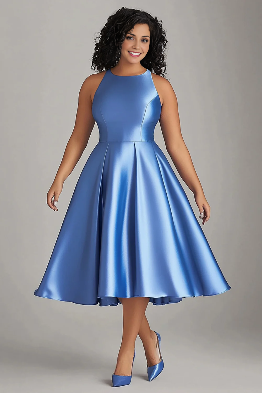 AABEI DRESS Mother Of The Bride Dress A Line Scoop Sleeveless Knee-Length Plus Size Elegant Formal Wear Dresse