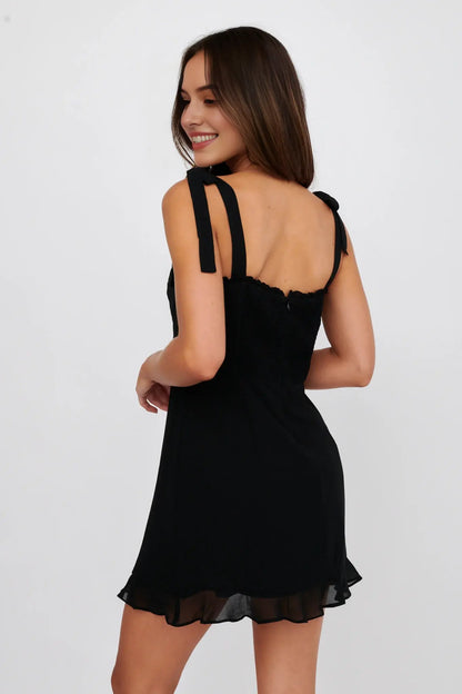 Elegant Sheath Sweetheart Neckline Tied Shoulder Sleeveless Red Ruched Mini Dress Hot Sale Homecoming Dress