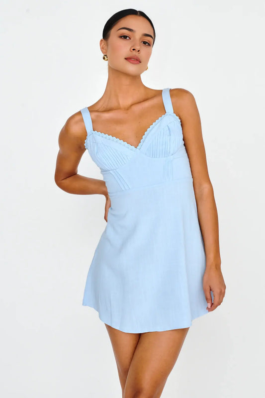 Elegant A Line V Neck Pleated Corset Wide Shoulder Straps Hot Pink Mini Dress Hot Sale Homecoming Dress
