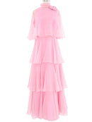 AABEI DRESS Prom Dress A Line Ruched Tiered Chiffon Fantastic Fashion Elegant Dress