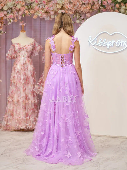 Evening Dress Sequin One Shoulder Mermaid Long Sweep Train Fantastic Prom Dresses Backless Side Fork  Sweet Formal Women's Dresses