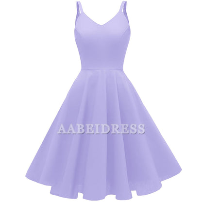 Prom Dress Retro Vintage Spaghetti Strap Cocktail Swing Dresses Short Skirt Wedding Guest Dresses Formal Wear Dresses