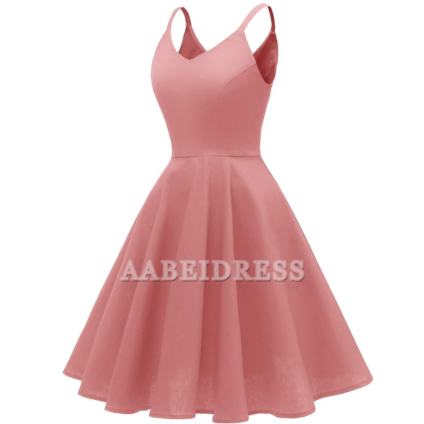 Prom Dress Retro Vintage Spaghetti Strap Cocktail Swing Dresses Short Skirt Wedding Guest Dresses Formal Wear Dresses