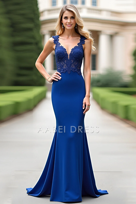 AABEI DRESS Mother Of The Bride Dress Mermaid Sweetheart Backless Appliques Exquisite Formal Wear Dresse