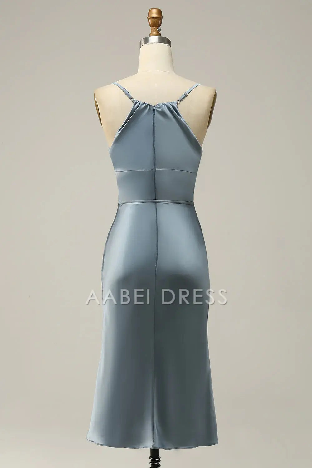 AABEI DRESS Hot Sale Prom Dress Simple Sheath Spaghetti Strap Sweetheart Short Skirt Formal Dress