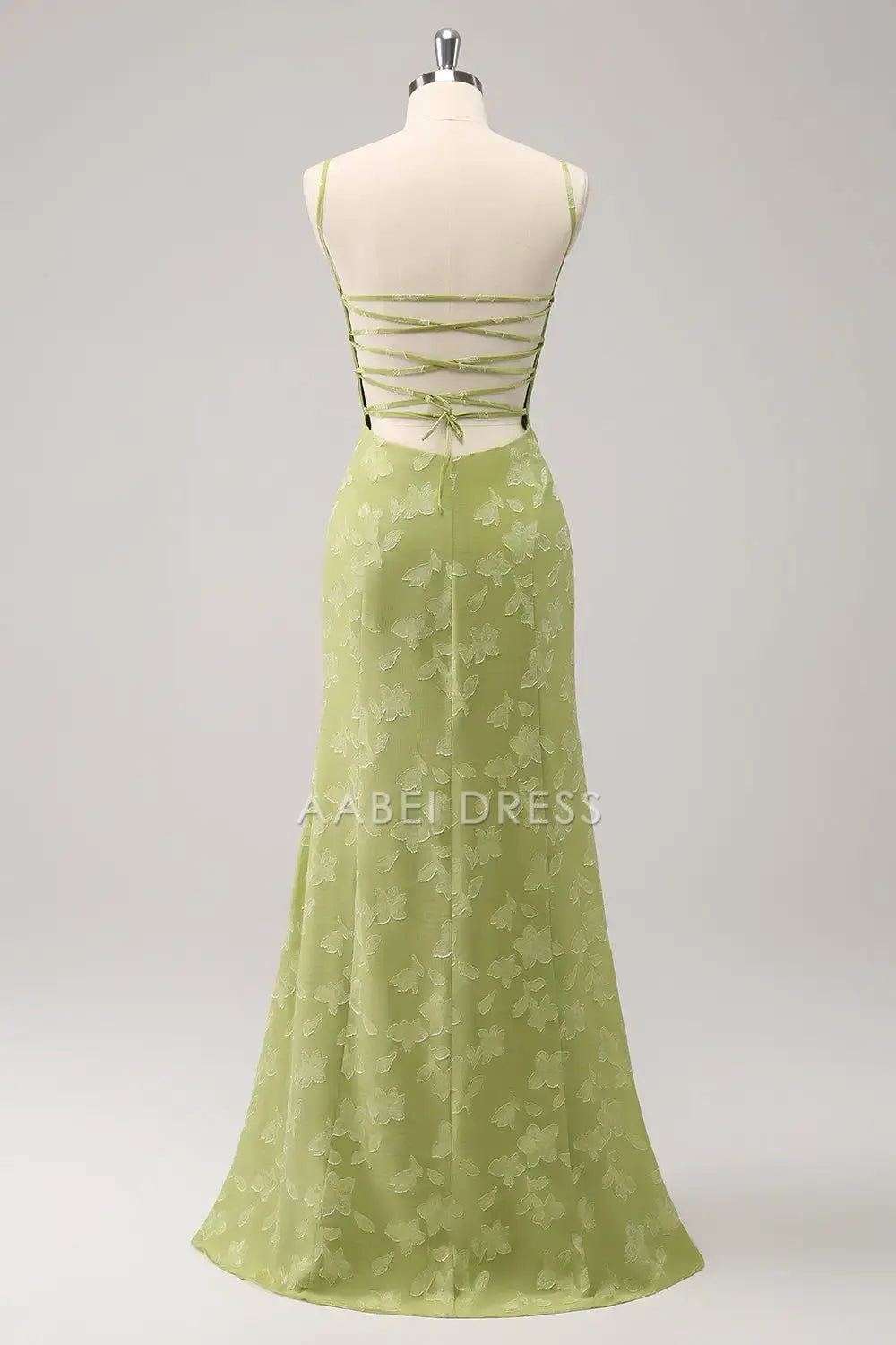 AABEI DRESS Formal Wear Dresses Mermaid Spaghetti Strap Low-Cut Butterfly Print Backless Exquisite Fashion Long Dress Hot Sale Prom Dress