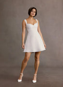 AABEI DRESS Formal Wear Dresses Short Prom Dress A-Line Sweetheart Lace Neckline Wide Shoulder Strap Sleeveless Cute Charming Hot Sale Homecoming Dress