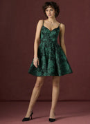 AABEI DRESS Formal Wear Dresses Short Prom Dress A-Line Sweetheart Neckline Spaghetti Strap Retro Printing Exquisite Hot Sale Homecoming Dress