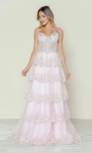 Artistic A-Line Sweetheart Spaghetti-Strap Open-Back Floor-Length Prom Dress