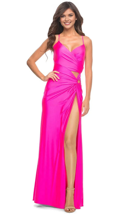 Bold Mermaid Sweetheart Spaghetti Strap Lace Up Back Floor Length Prom Dress