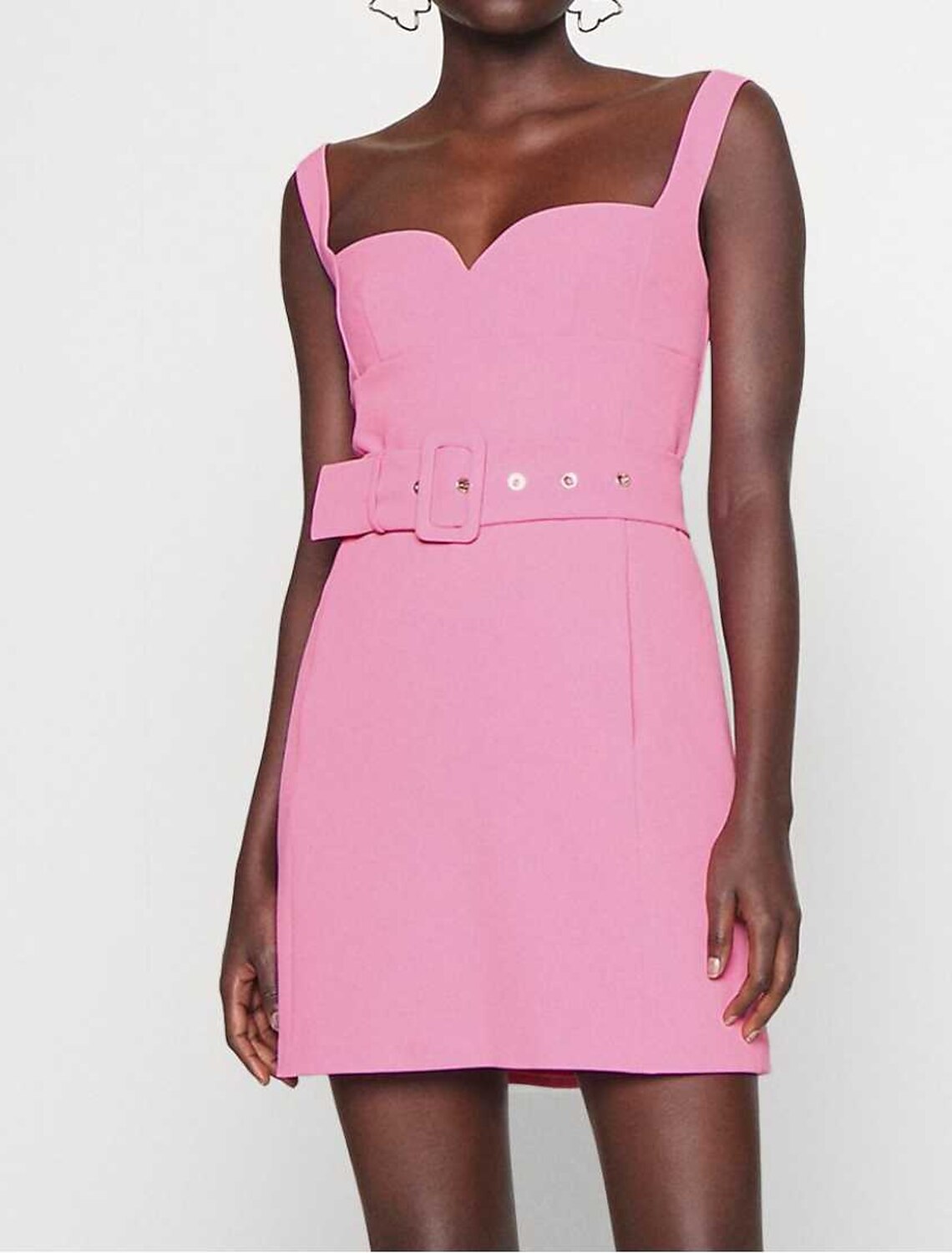 Chic Sheath Column Spaghetti Strap Vintage Party Short Mini Homecoming Dress.