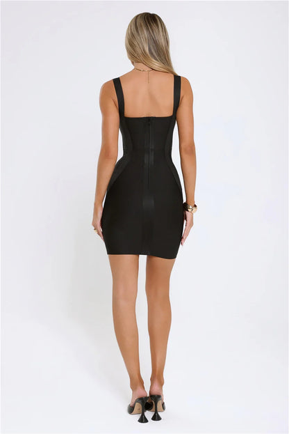 Elegant Bodycon Sweetheart Wide Strap Sleeveless Zipper Back Mini Homecoming Dresses for a Glamorous Look