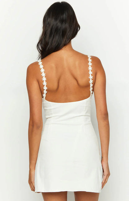 Sleek Sheath Sweetheart Floral-spaghetti Zip-back Mini Homecoming Dresses